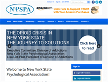 Tablet Screenshot of nyspa.org